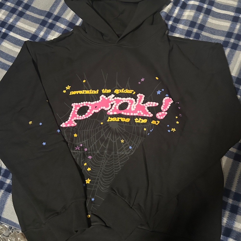 Pink Graphic Hoodie